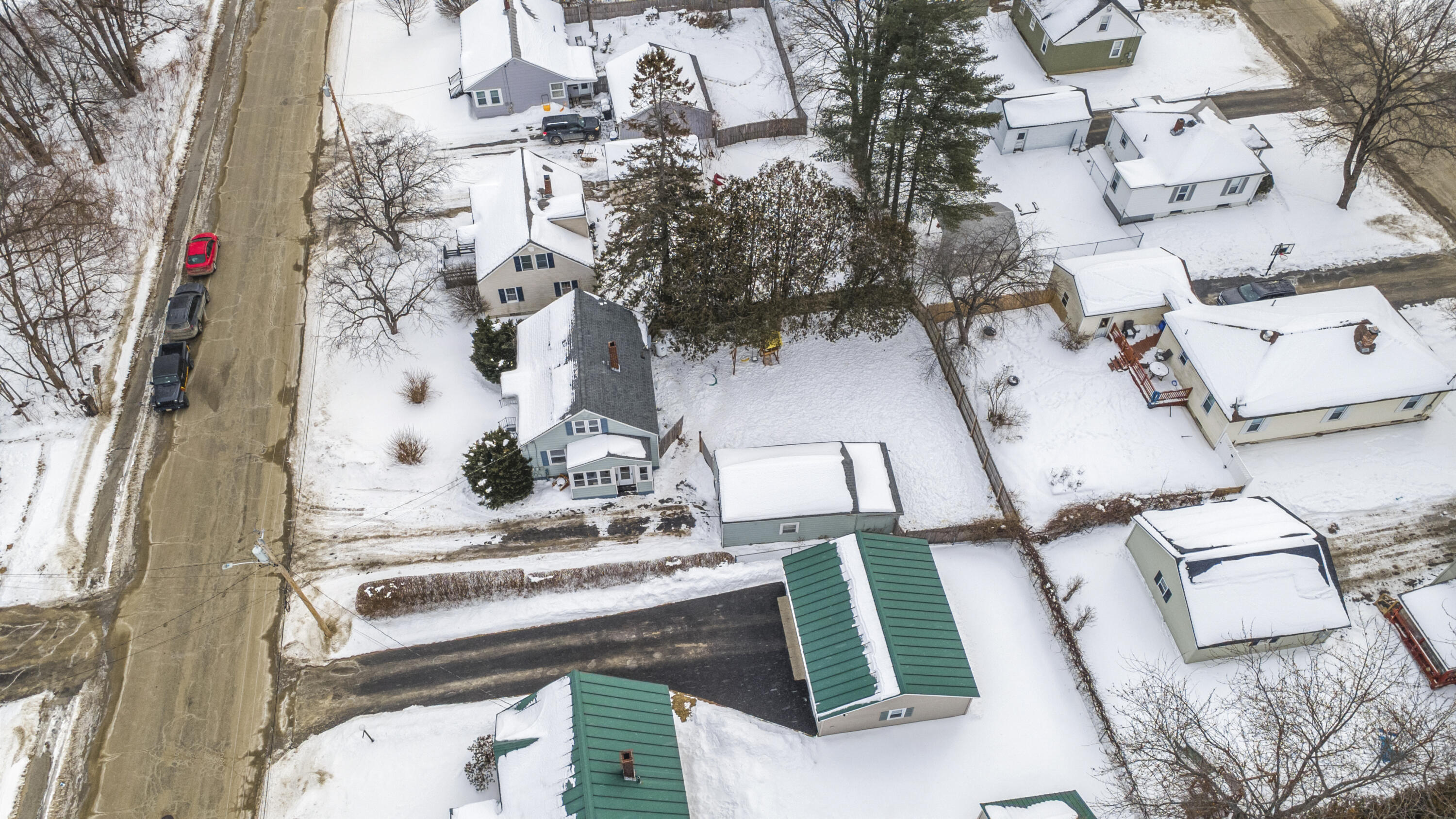 14 Mathews Avenue Waterville, ME 04901 - Photo 25 of 26 25 Aerial