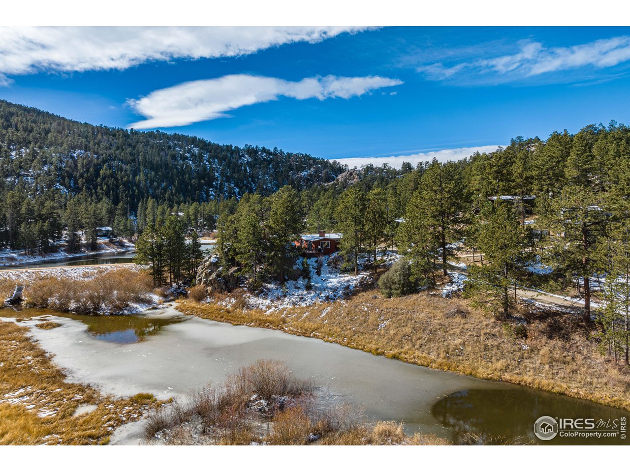 654 Hemlock Drive Lyons, CO 80540 - Photo 22 of 32 a view of swimming pool with mountain view