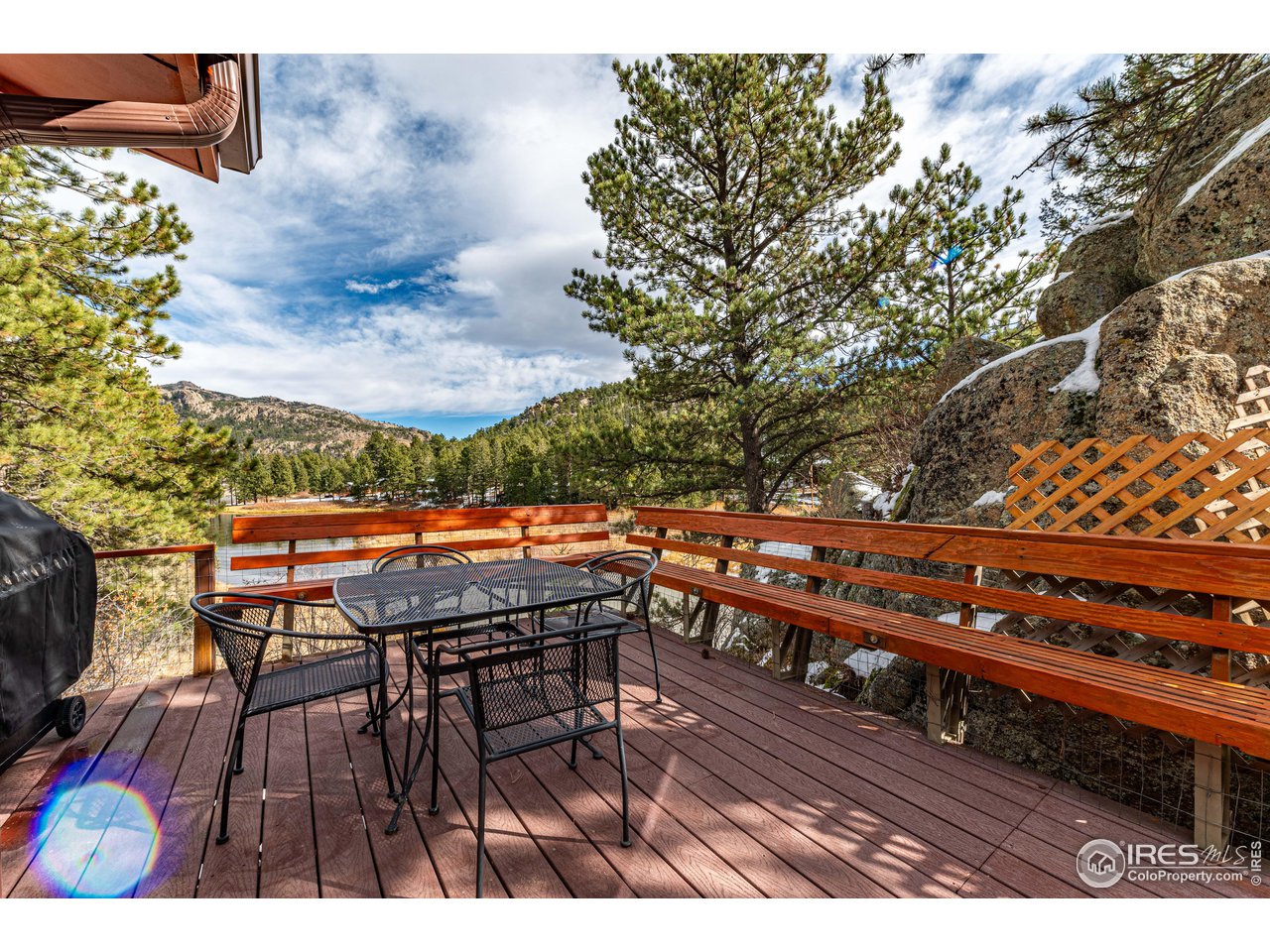 654 Hemlock Drive Lyons, CO 80540 - Photo 5 of 32 a view of outdoor sitting area with furniture
