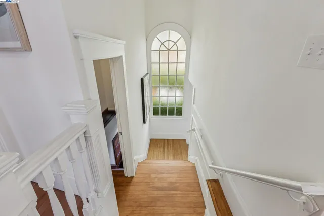 a view of a chairs and table in the room