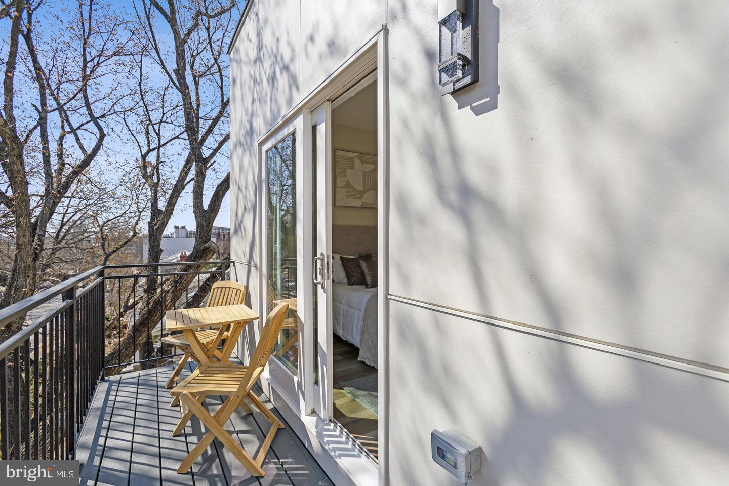 1016 Rhode Island Avenue Northeast, Unit 7 Washington, DC 20018 - Photo 11 of 18 a view of a balcony