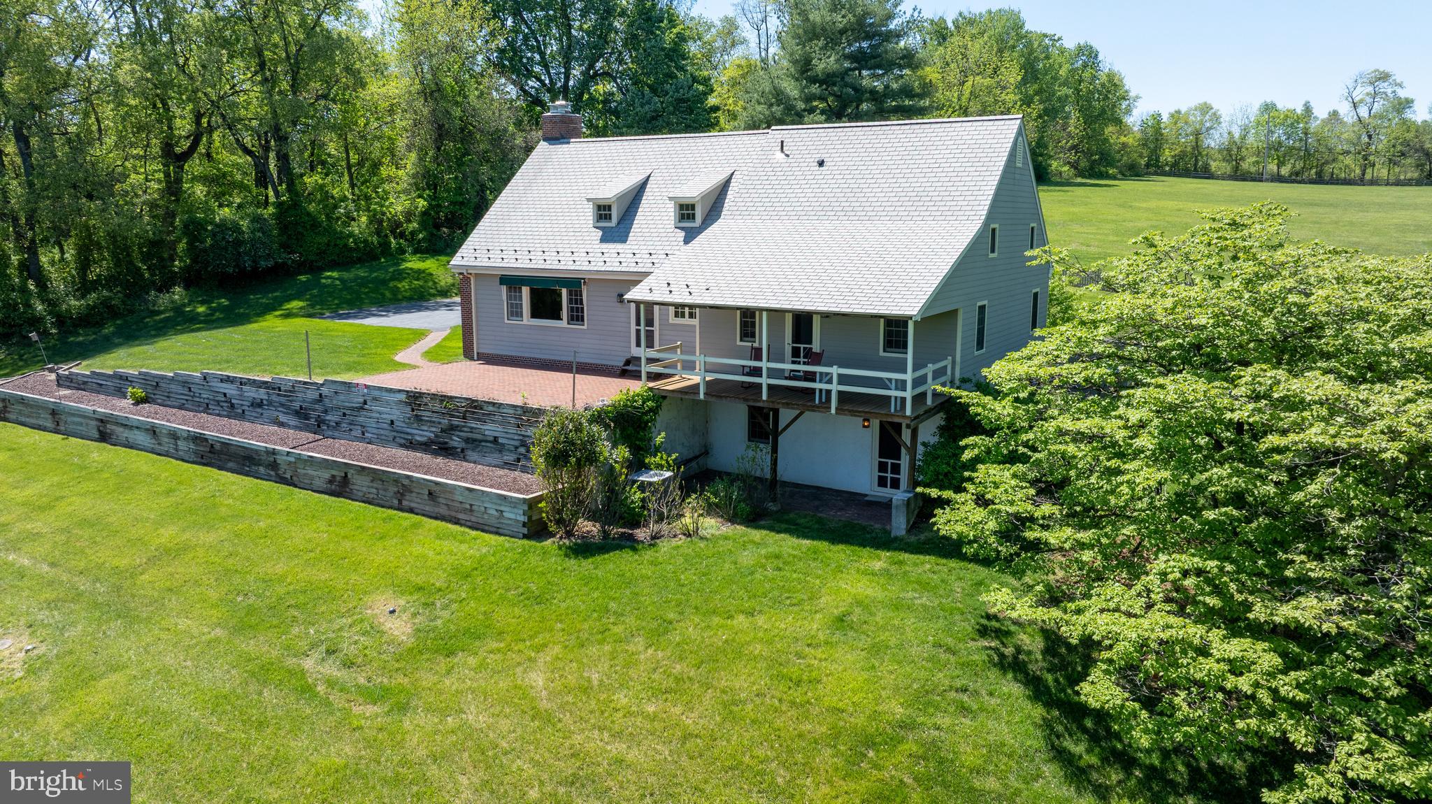 1420 Street Road Chester Springs, PA 19425 - Photo 11 of 46 Right Rear View of House