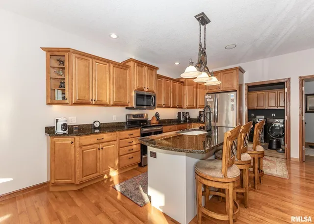 a view of washer and dryer in a utility room