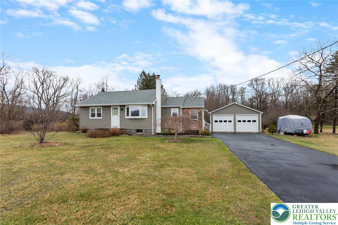 254 Old Allentown Road Wind Gap, PA 18091 - Photo 20 of 20 a front view of a house with garden