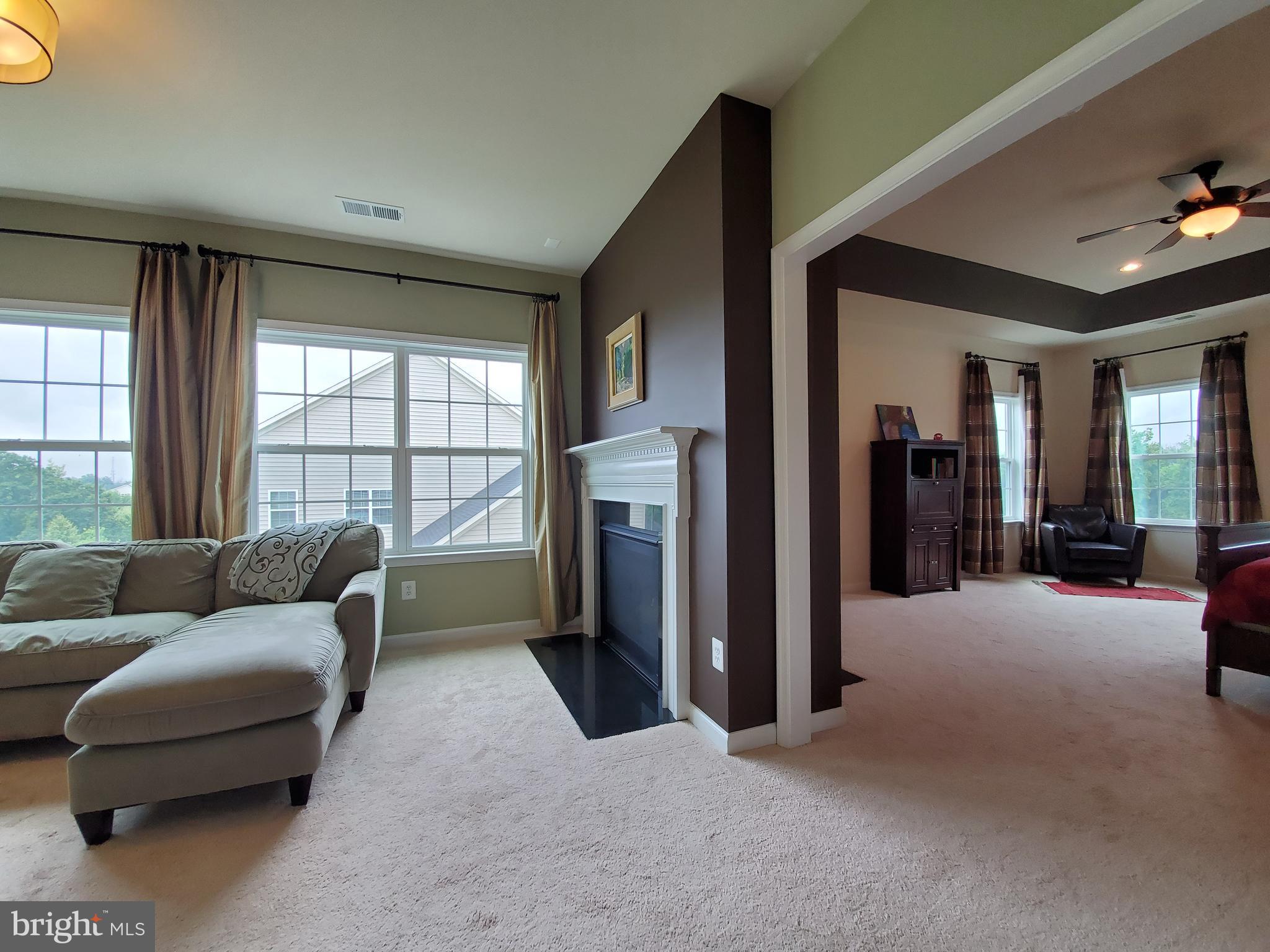 41882 Scotchbridge Place Ashburn, VA 20148 - Photo 26 of 89 Two-sided fireplace to set the mood.