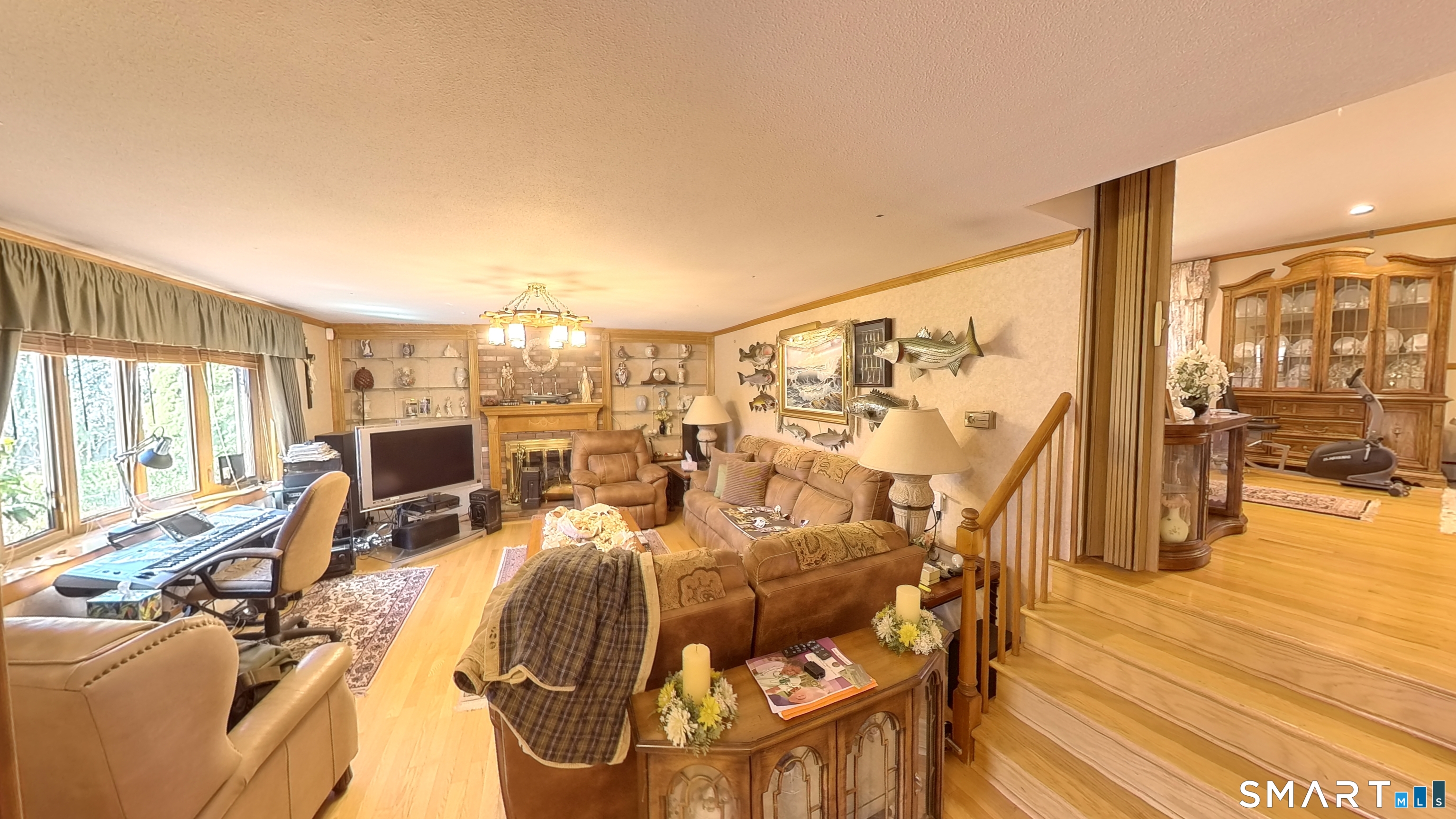 14 Shepard Road West Hartford, CT 06110 - Photo 13 of 39 Front Den with fireplace