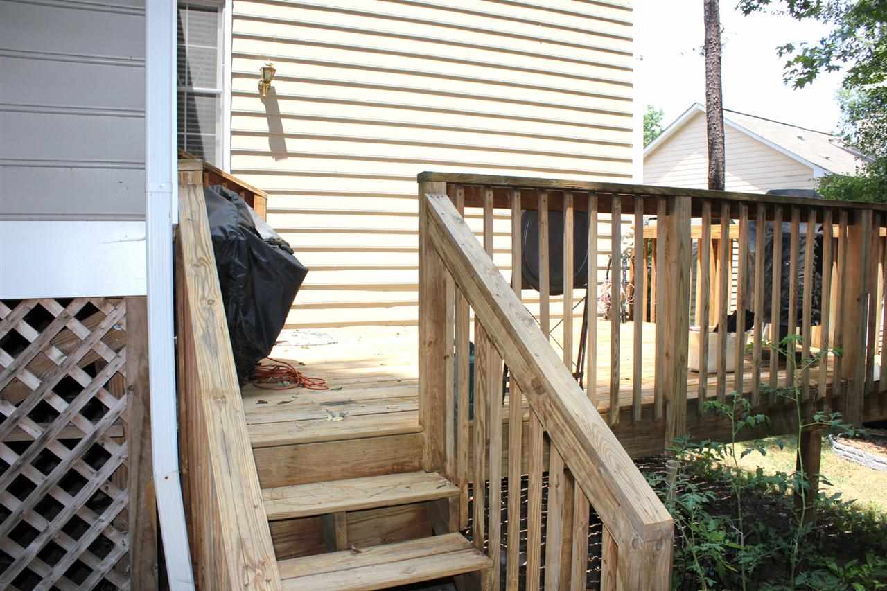 5316 Bentgrass Drive Raleigh, NC 27610 - Photo 22 of 25 Close-up of rear deck.