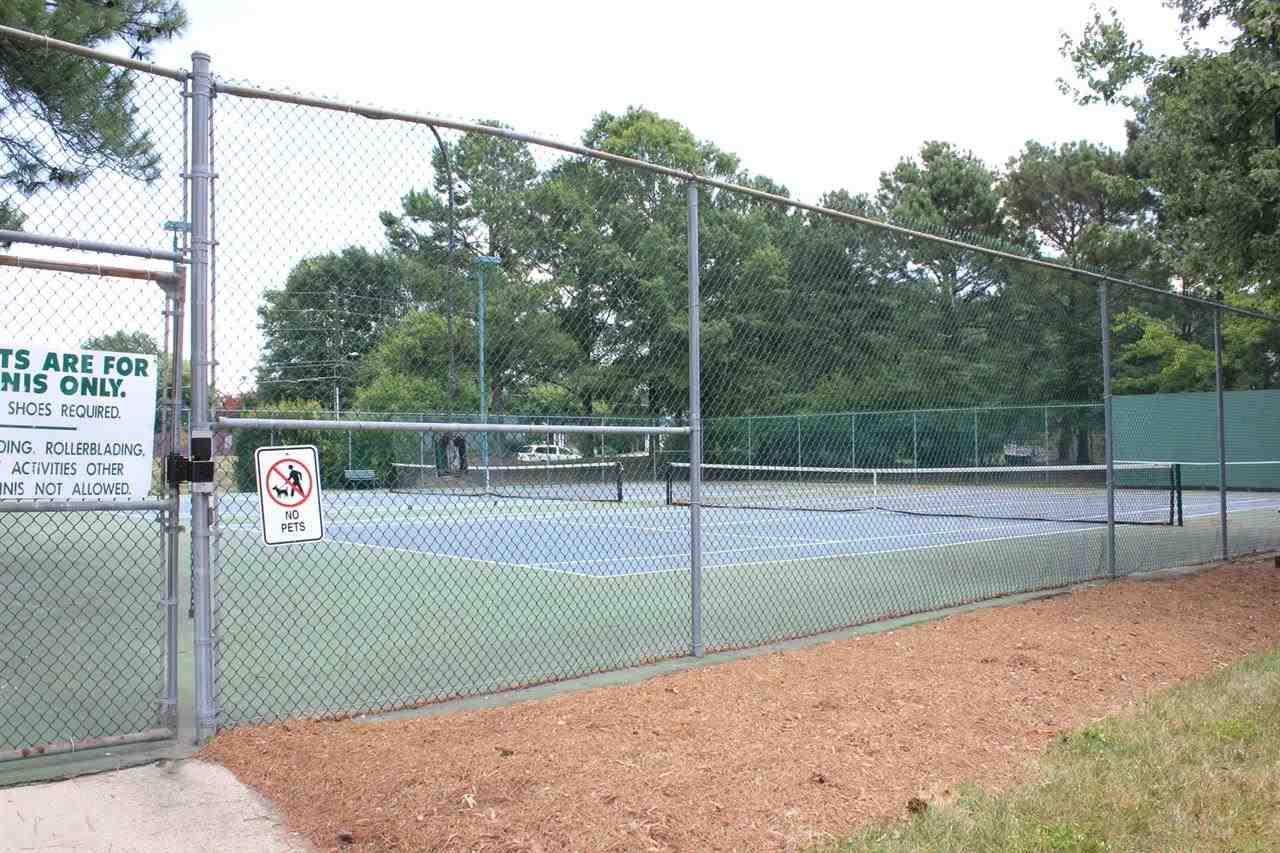 5316 Bentgrass Drive Raleigh, NC 27610 - Photo 24 of 25 You can improve your game year round on your neighborhood tennis courts.