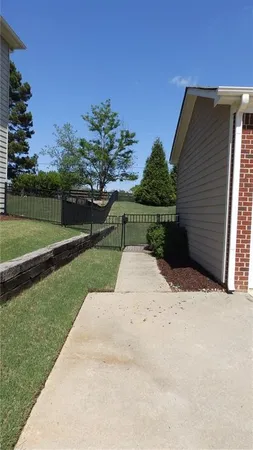 a view of outdoor space and yard