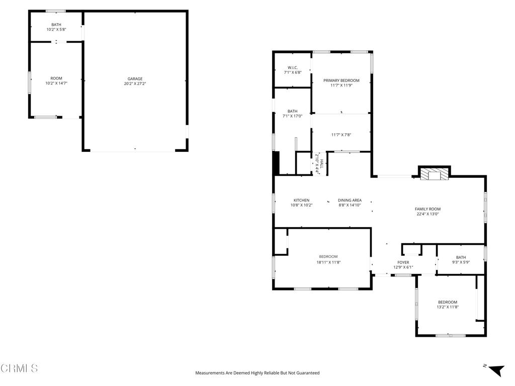 939 Laurel Road Santa Paula, CA 93060 - Photo 42 of 42 Floor Plan - 939 Laurel