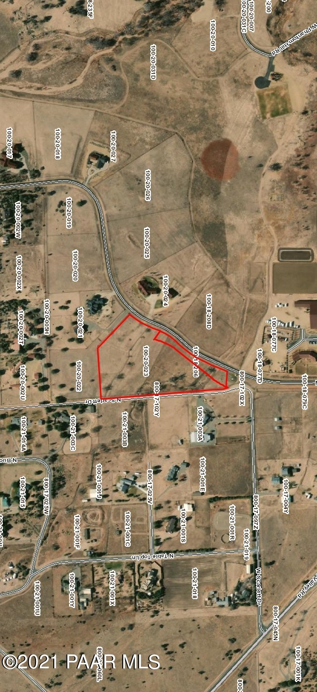 8935 North Callahan Road Prescott, AZ 86305 - Photo 35 of 35 8935 N Callahan Road Satellite Map Lot L