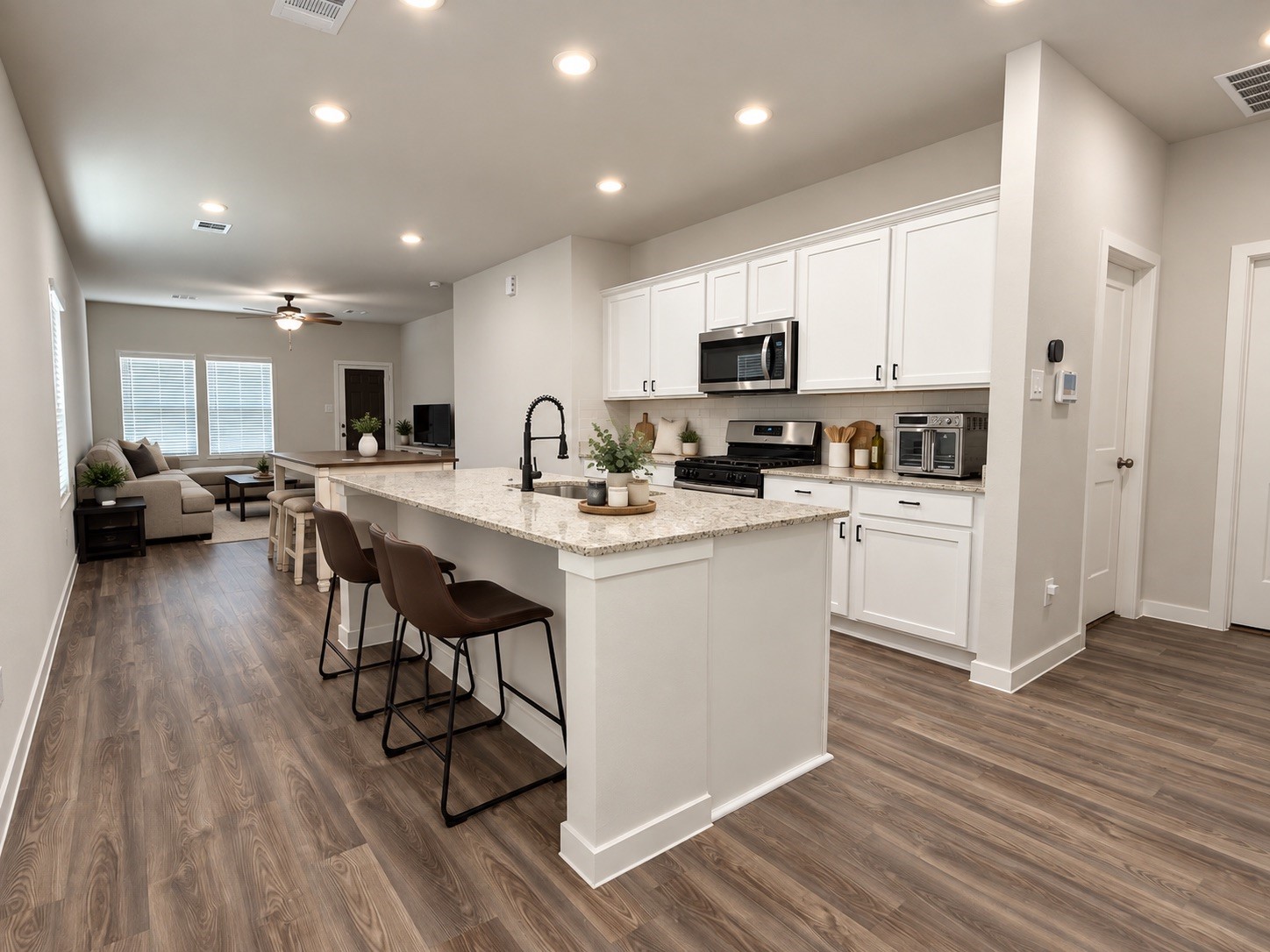 17327 King Eider Road Waller, TX 77484 - Photo 8 of 17 Kitchen Island w/ Breakfast Bar