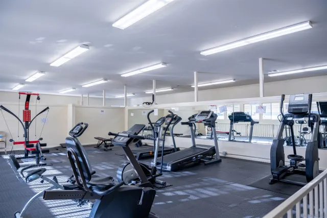 a view of a hallway with staircase