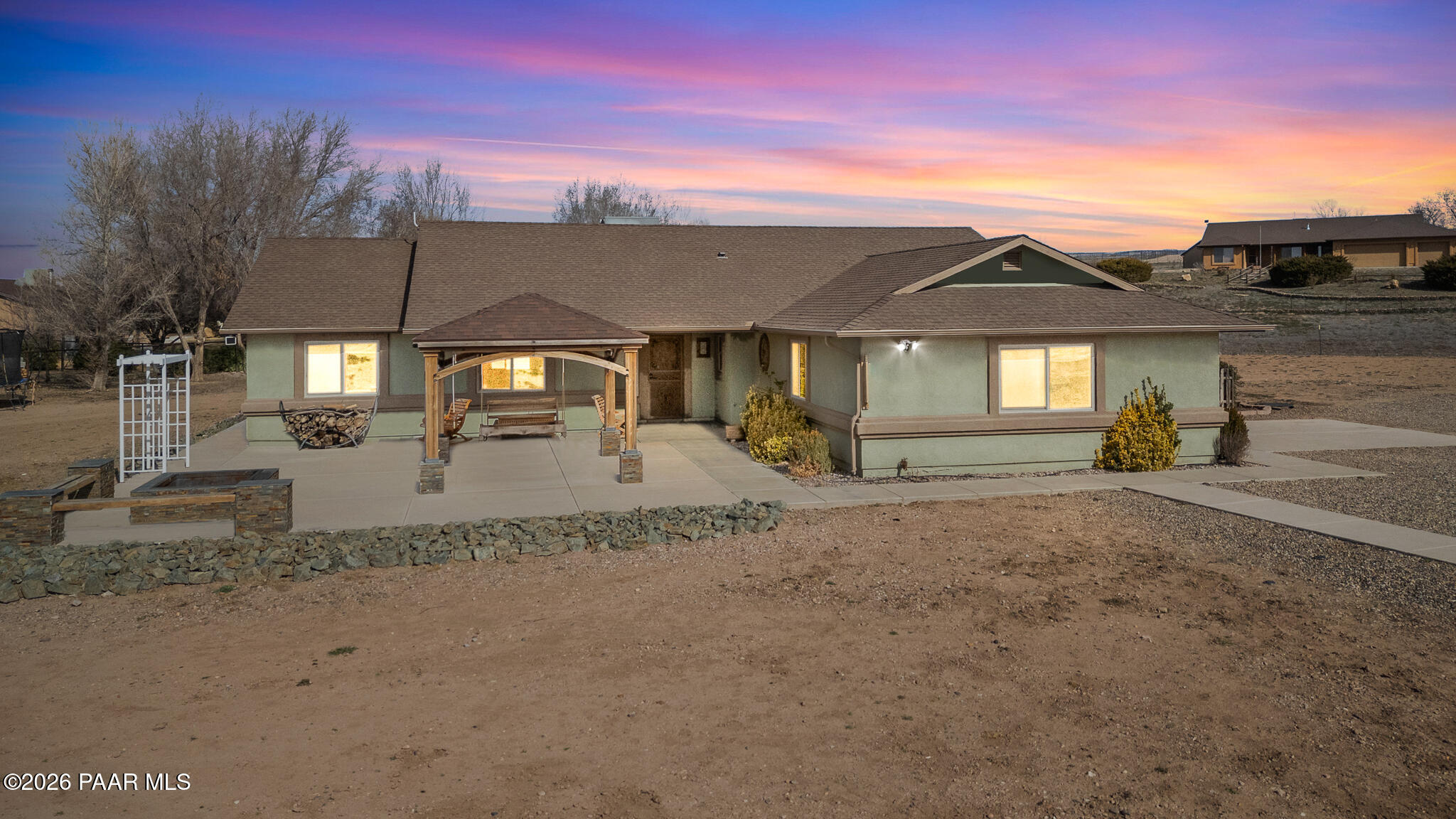 25820 Merlot Lane Paulden, AZ 86334 - Photo 1 of 55 a front view of a house with a yard