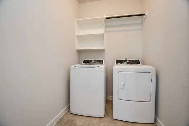 a front view of a building