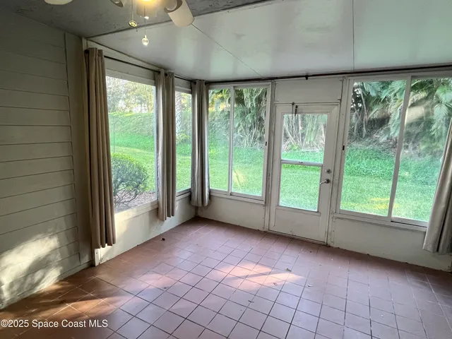 a view of a room with window