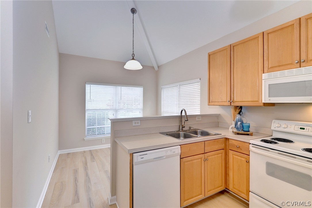 4415 Wind River Run Williamsburg, VA 23188 - Photo 11 of 36 a kitchen with a sink stove top oven and cabinets
