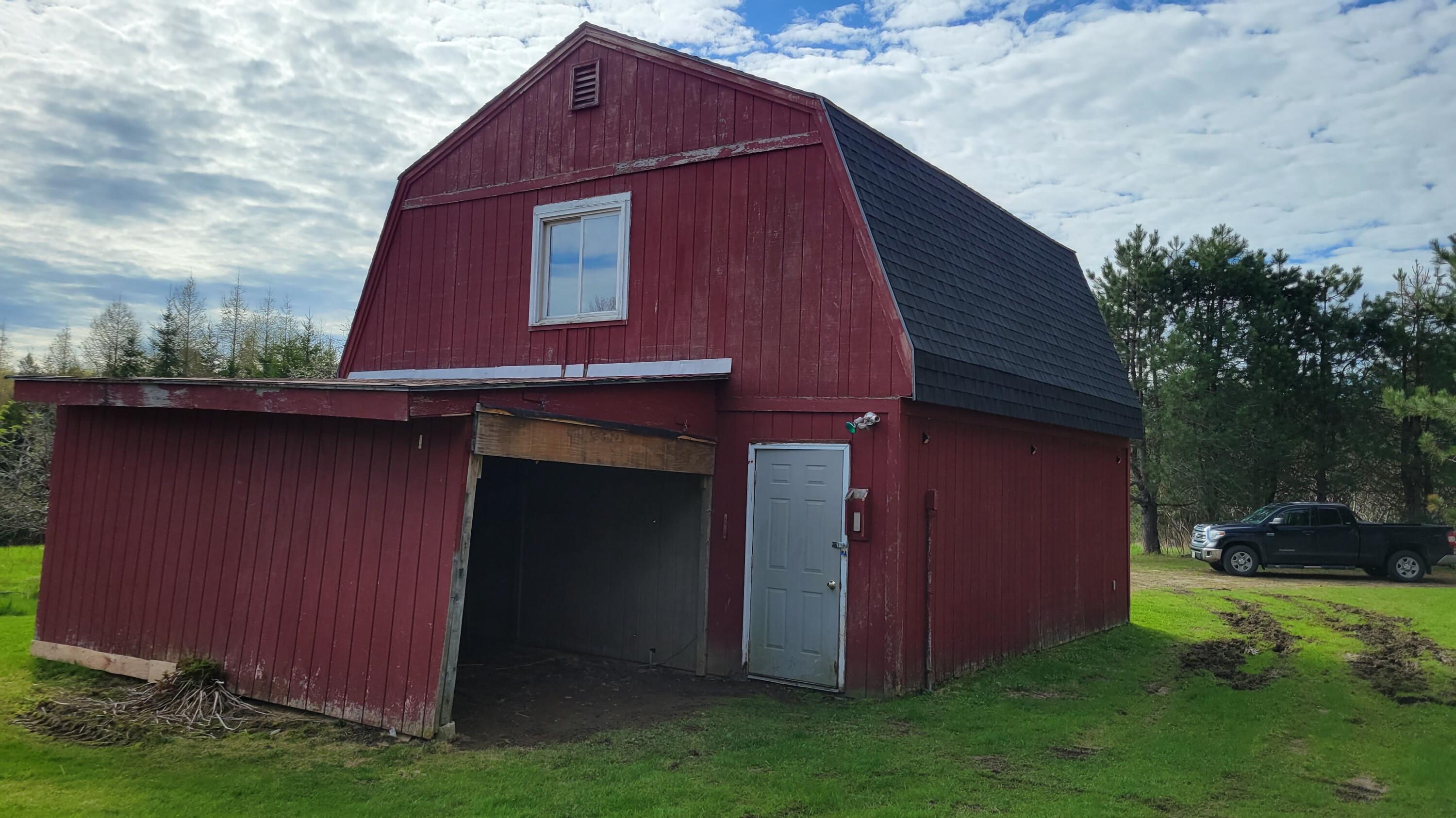51 Barker Road Troy, ME 04987 - Photo 9 of 25 BACK OF GARAGE