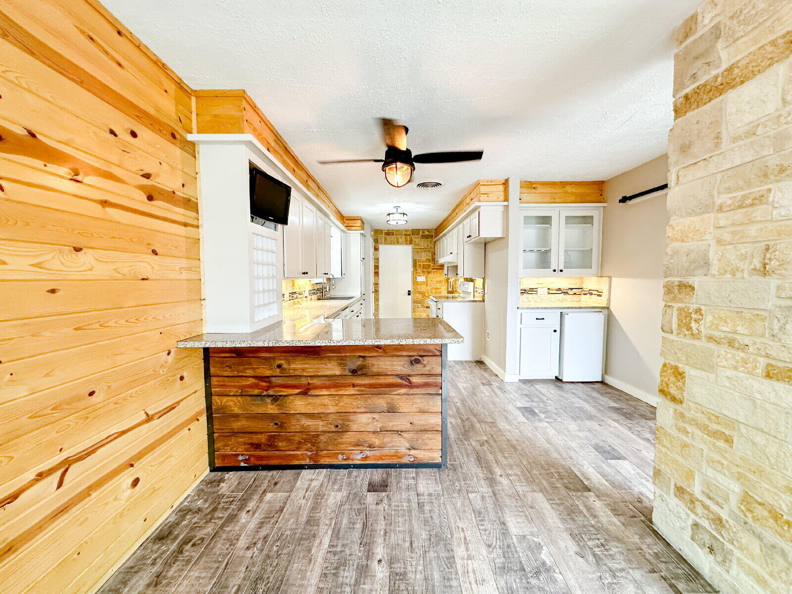 2608 Raleigh Avenue Lubbock, TX 79410 - Photo 17 of 23 a view of kitchen with cabinets and outdoor space