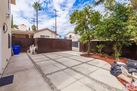 a view of a house with a patio