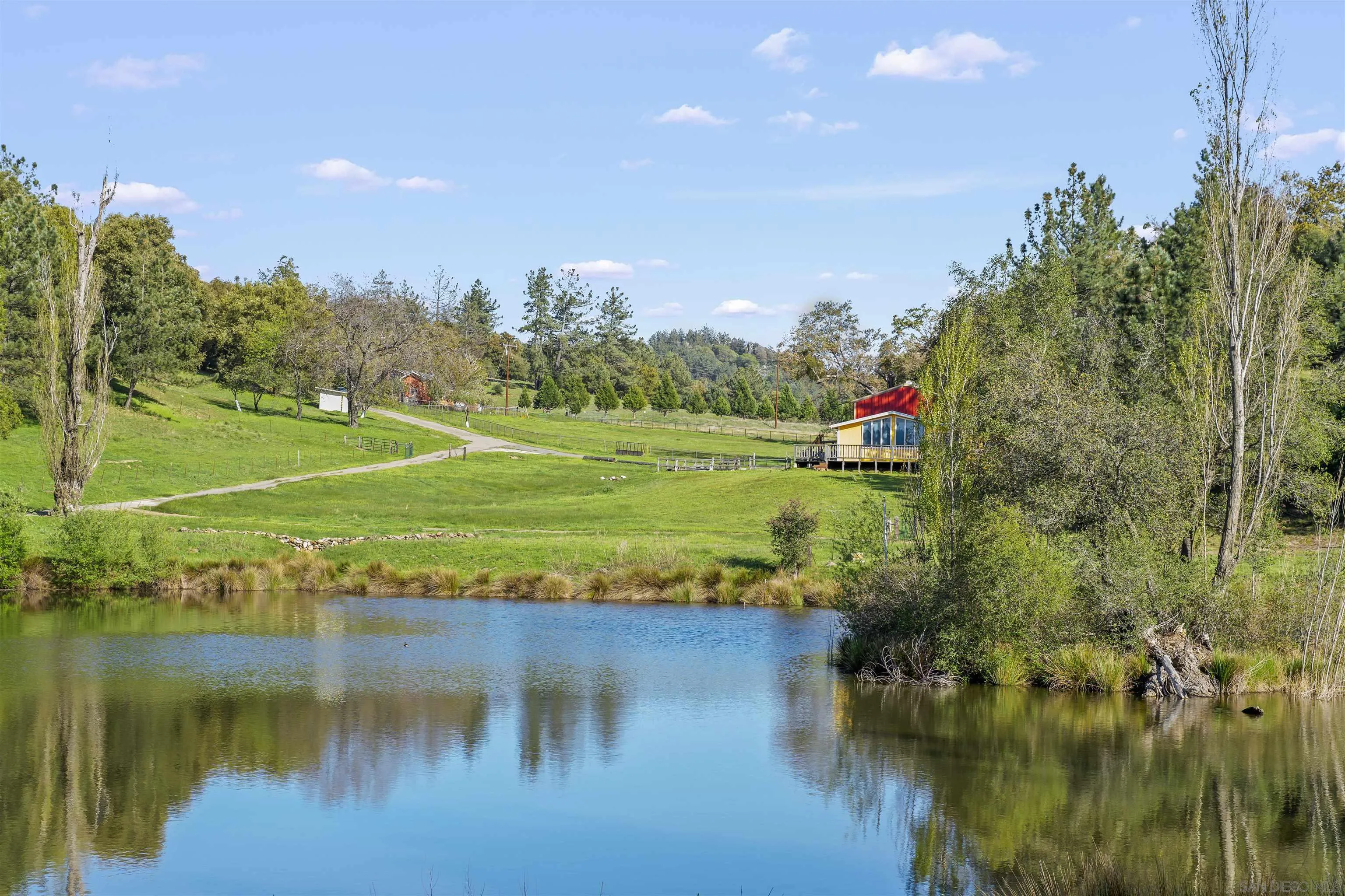 2464 Wynola Road Julian, CA 92036 - Photo 1 of 50 a view of a lake with a city