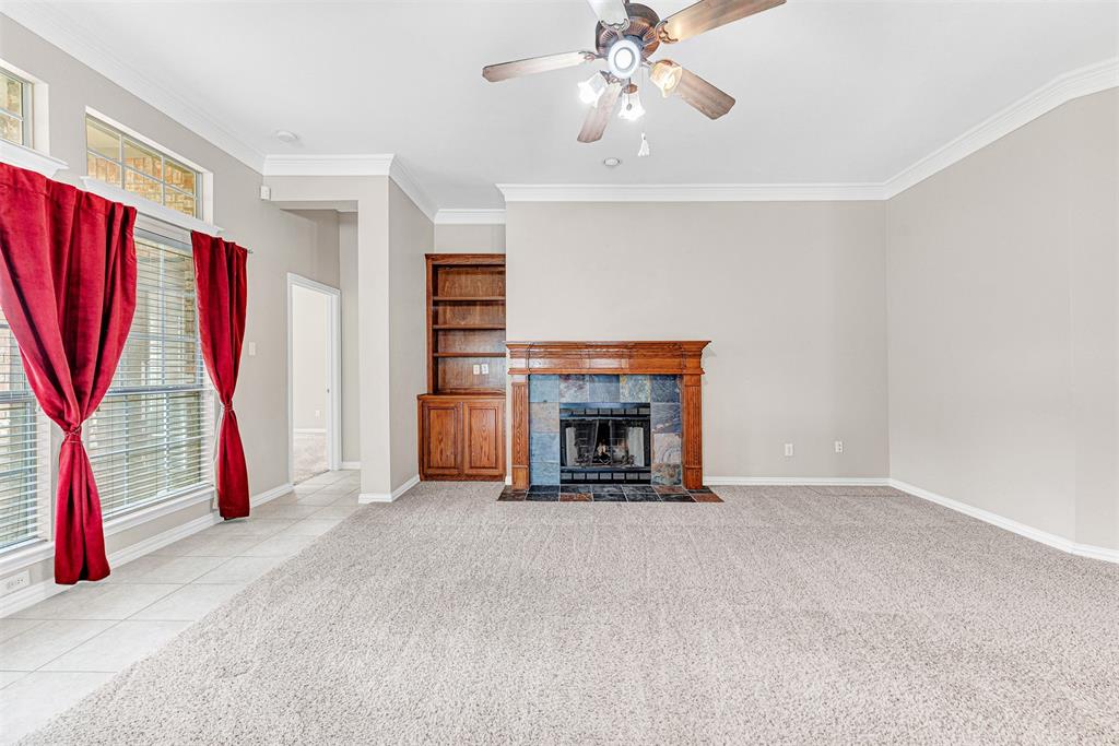 3500 Neiman Road Plano, TX 75025 - Photo 8 of 29 a view of a livingroom with a fireplace