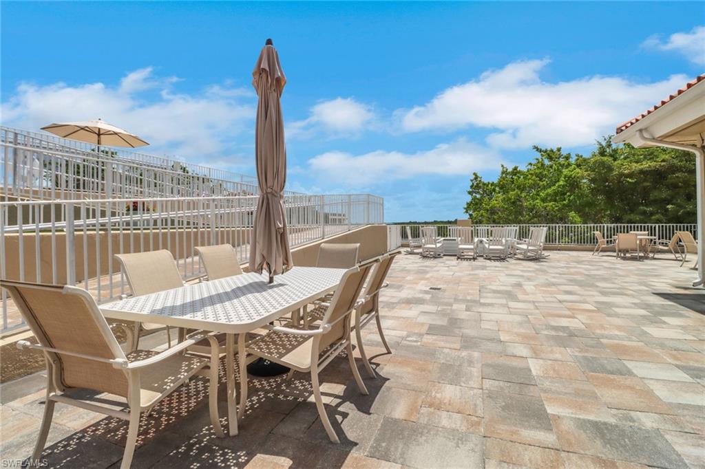 401 Bayfront Place, Unit 3508 Naples, FL 34102 - Photo 32 of 36 View of patio / terrace featuring outdoor dining space