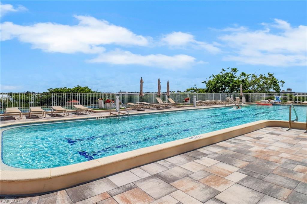 401 Bayfront Place, Unit 3508 Naples, FL 34102 - Photo 36 of 36 Community pool featuring a patio