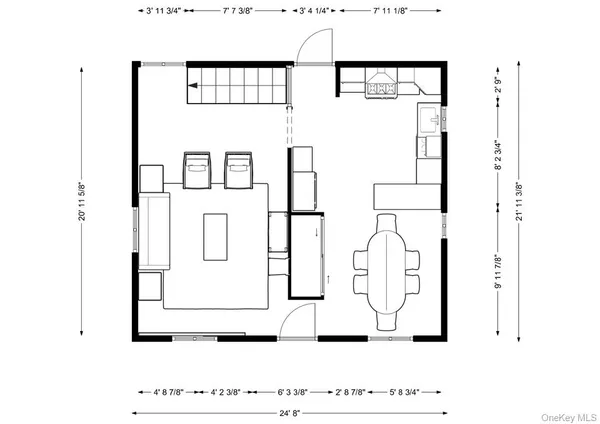 a picture of a floor plan