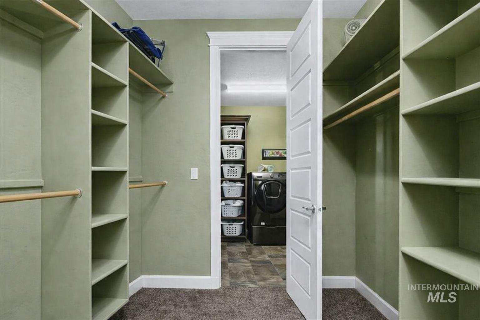 24053 Pheasant Ridge Court Middleton, ID 83644 - Photo 24 of 50 Walk in closet with dark carpet