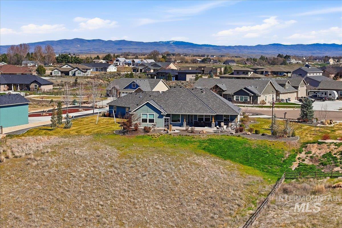 24053 Pheasant Ridge Court Middleton, ID 83644 - Photo 48 of 50 Aerial perspective of suburban area featuring a mountain backdrop