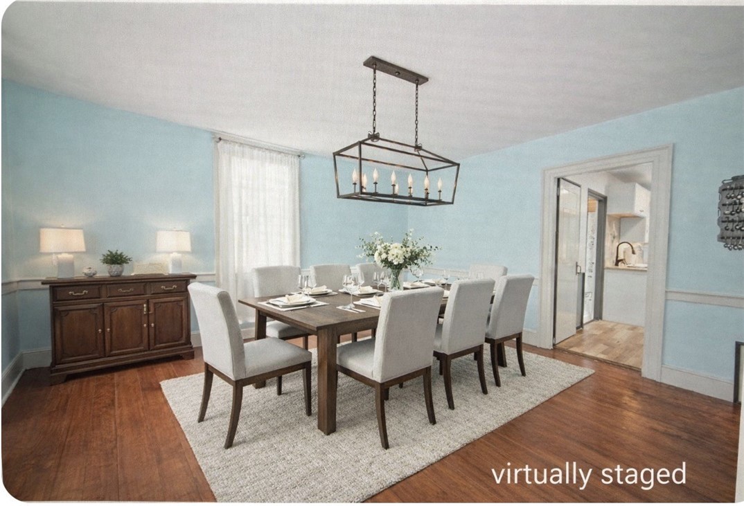 2385 Dow Road York, NY 14533 - Photo 11 of 43 VIRTUALLY STAGED to showcase the Dining Room's Pot