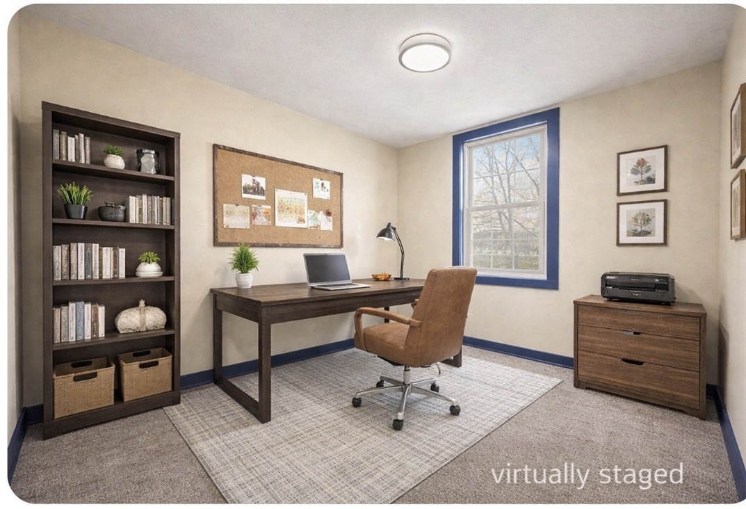 2385 Dow Road York, NY 14533 - Photo 20 of 43 VIRTUALLY STAGED to Illustrate an Office/Den