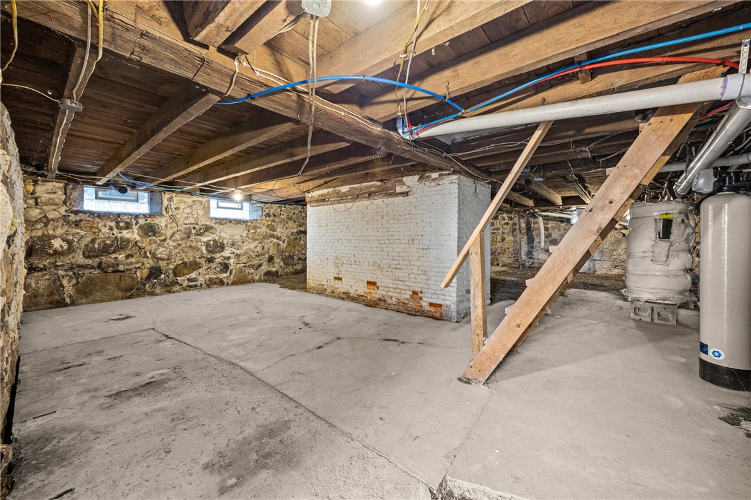 2385 Dow Road York, NY 14533 - Photo 40 of 43 Full Basement with Block Windows/Vents