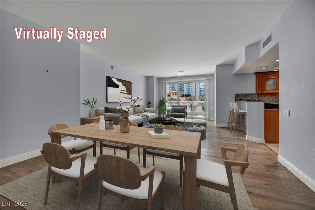 2777 Paradise Road, Unit 301 Las Vegas, NV 89109 - Photo 6 of 36 Great room option, virtually staged