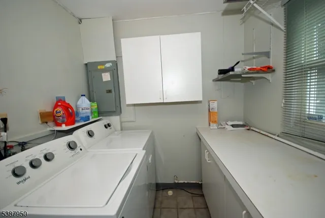 a room with storage and utility