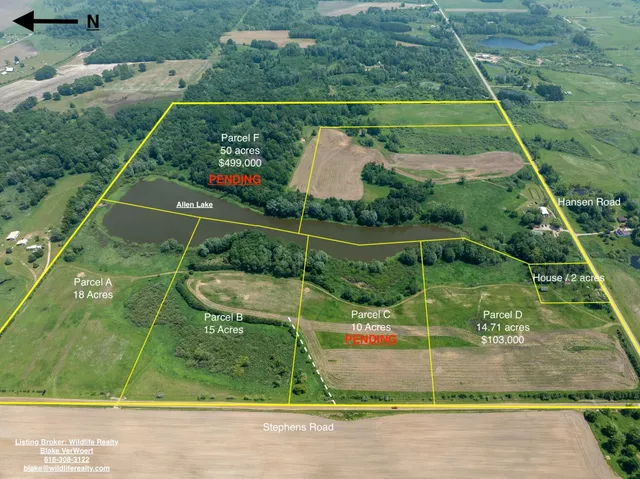 $127,500 | Parcel B North Stephens Road, Custer, MI 49405