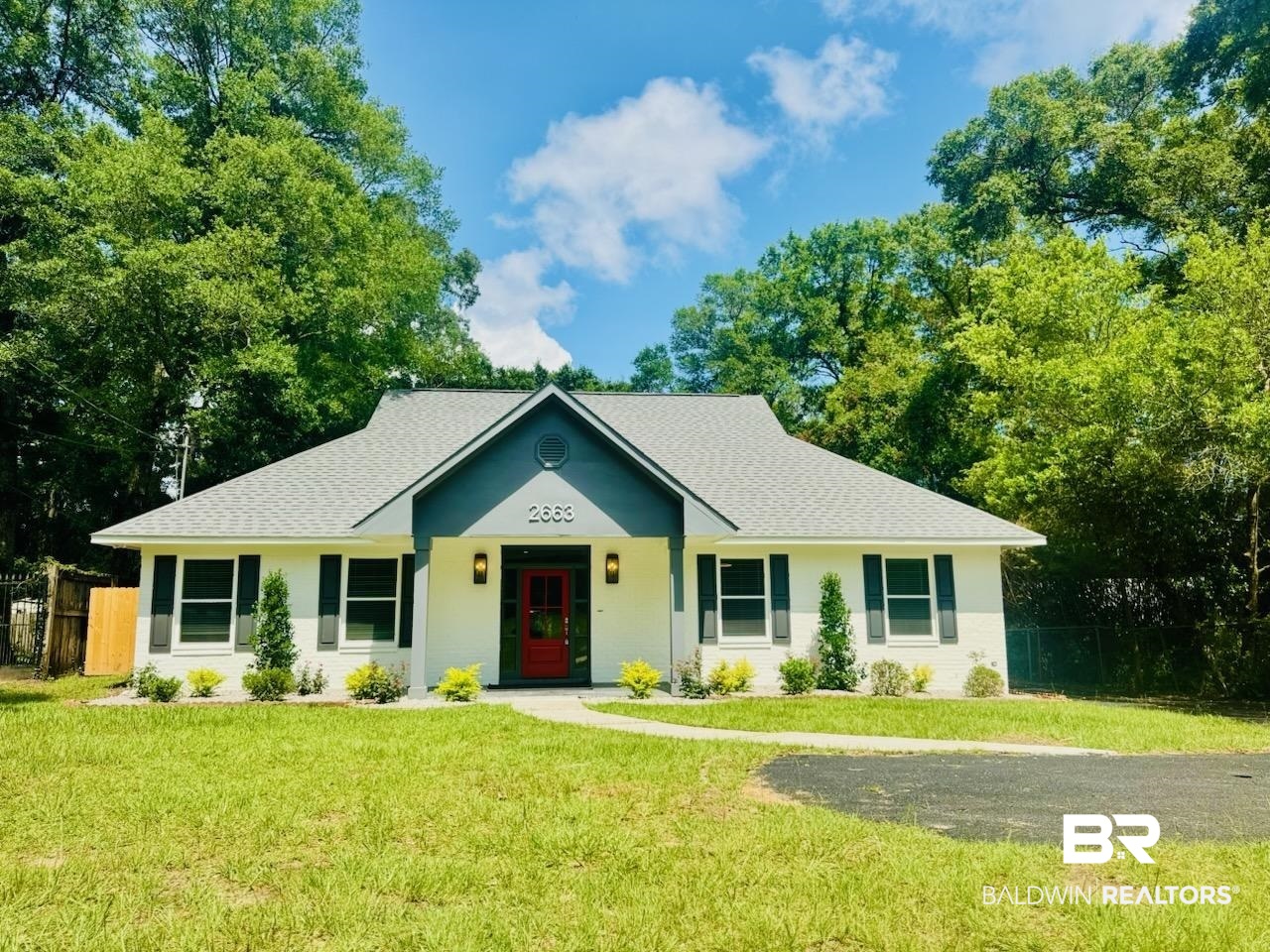 2663 Demetropolis Road Mobile, AL 36693 - Photo 2 of 26 Ranch-style house with a shingled roof