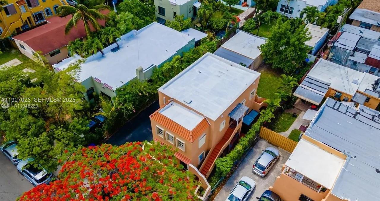 1872 Southwest 9th Street Miami, FL 33135 - Photo 47 of 48 an aerial view of a house with a yard