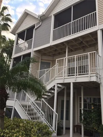 a view of a house with a deck