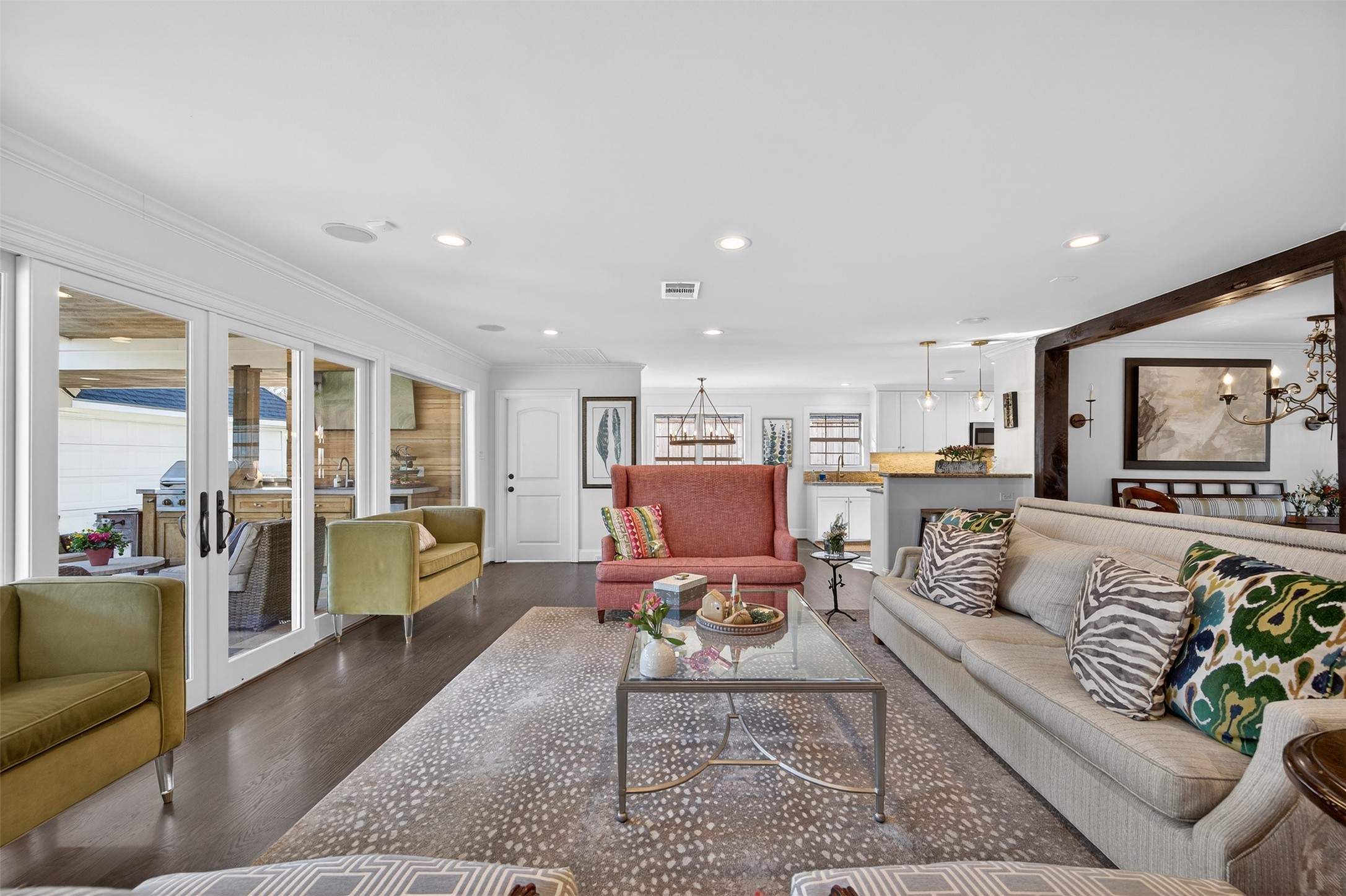 13315 Tosca Lane Houston, TX 77079 - Photo 11 of 42 a living room with furniture and a large window