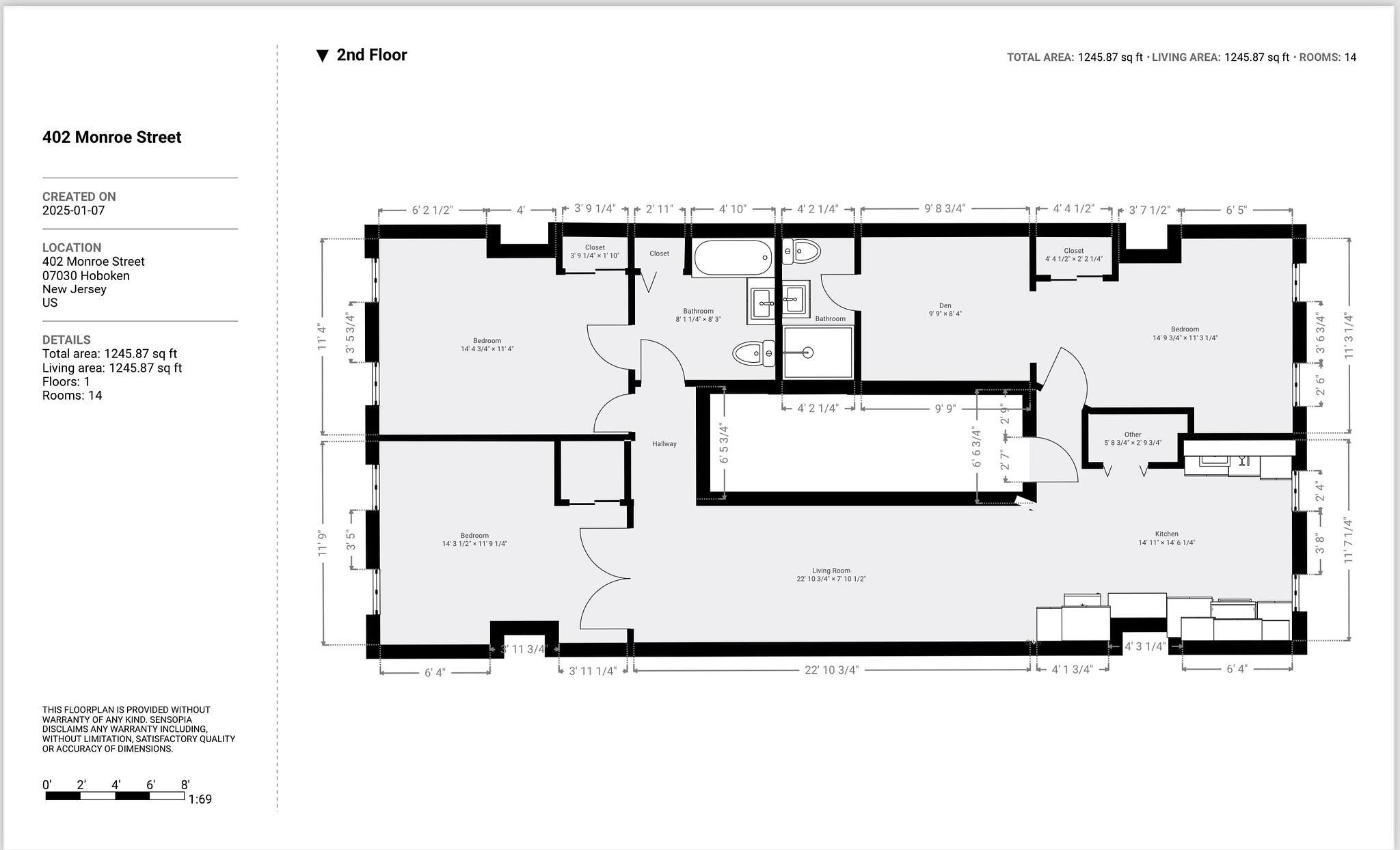 402 Monroe Street, Unit 2 Hoboken, NJ 07030 - Photo 22 of 22