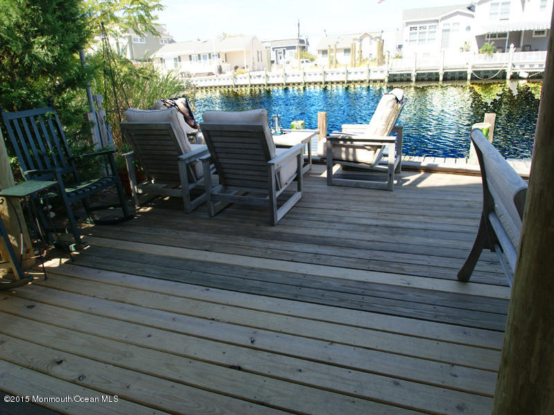 3212 Dory Road Lavallette, NJ 08735 - Photo 25 of 36 Bottom deck with view of Lagoon