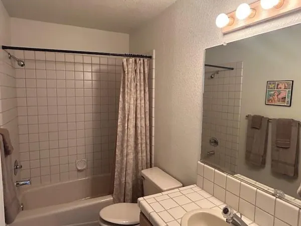 a bathroom with a sink and toilet