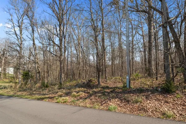 a view of a backyard of the house