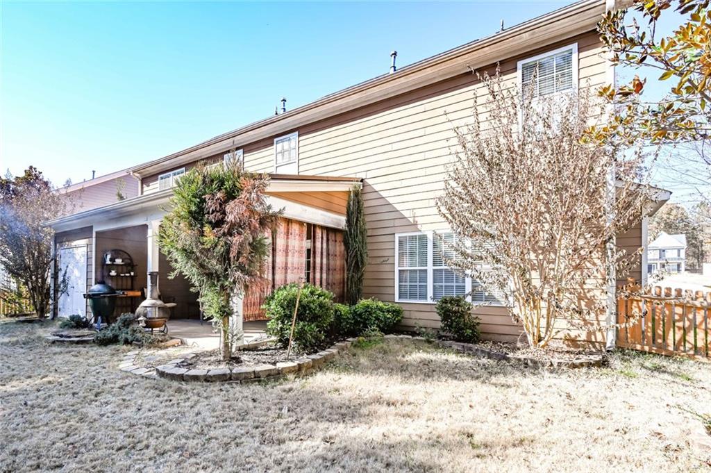 1024 Landon Drive Villa Rica, GA 30180 - Photo 48 of 50 a view of a house with a yard