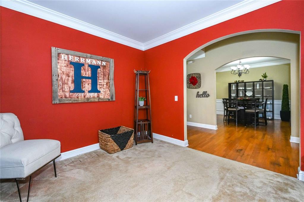 1024 Landon Drive Villa Rica, GA 30180 - Photo 7 of 50 a view of livingroom with furniture and staircase