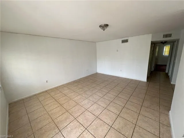 a view of empty room