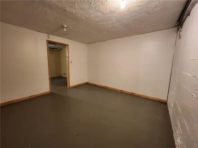 a view of a storage room