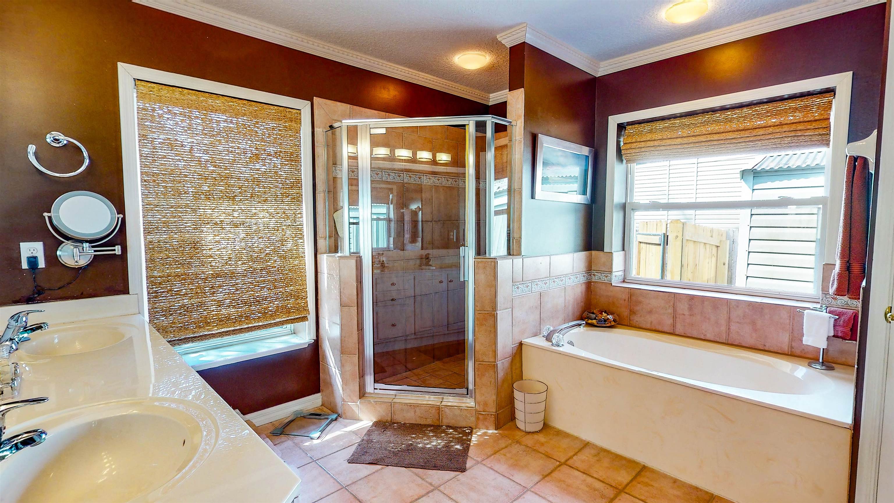 252 Desoto Road St. Augustine, FL 32080 - Photo 28 of 50 a bathroom with a sink toilet and shower